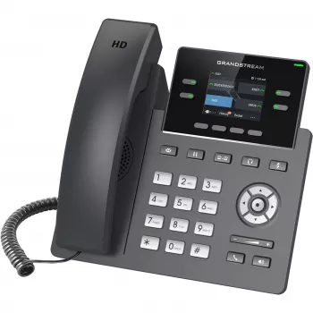IP-Telefon Grandstream Networks GRP2612W Schwarz