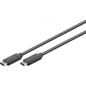 USB-Kabel S/CONN 77140-1.5 USB 3.2 Gen 1 1,5m Schwarz
