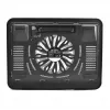 Kühlpad MEDIA-TECH MT2660 – USB-betriebener Laptop-Kühler, 1 Lüfter 13,5 cm, 20 CFM, 1000 U/min, 330×250×40 mm, 327 g, Hintergrundbeleuchtung