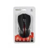 Kabellose optische Maus Rebeltec GALAXY schwarz/rot Schnittstelle
