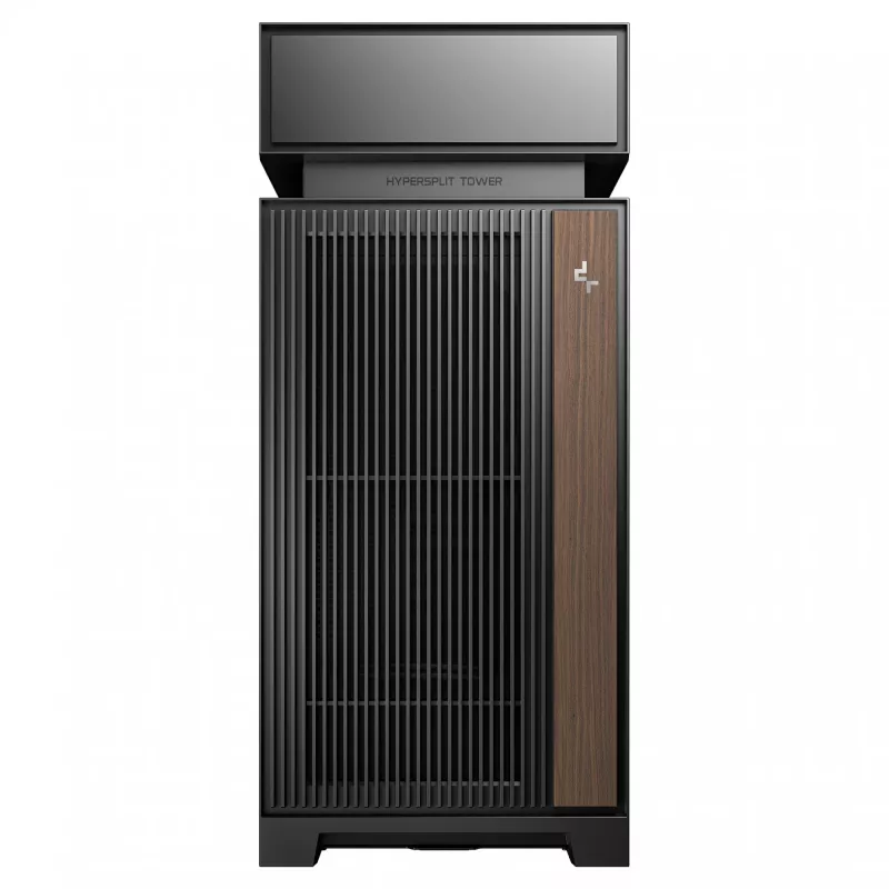 Desktop-PC-Gehäuse DeepCool CL6600 Schwarz — unterstützt ATX/PS2/SFX/SFX-L-Netzteile, 140-mm-Frontlüfter, 120/140-mm-Deckel/Rückseite, 2,5/3,5-Zoll-Laufwerke