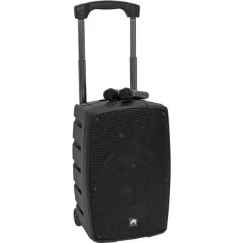 Omnitronic Funk-PA-System WAMS-10BT2 MK2 mit Bluetooth-Konnektivität, tragbares aktives Lautsprecherset