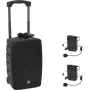 Kabelloses Mikrofon-Set Omnitronic WAMS-12BT2 — 2x Taschensender, 2x Headset-Mikrofone