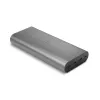 Tragbares Ladegerät Dell APB081GL 24000 mAh, 1x USB-A + 2x USB-C, 2 A Ausgang, grau, 0,69 kg