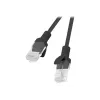 Netzwerkkabel LANBERG PCU5-10CC-0500-BK Cat5e U/UTP RJ-45 — 5 m, schwarz, CCA-Leiter