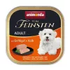 ANIMONDA Vom Feinsten Adult Geflügel und Kalb - Nassfutter für Hunde - 150g