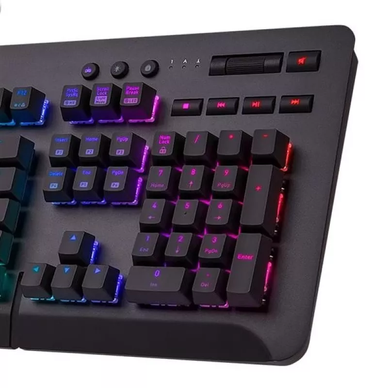 Gaming-Tastatur eSports Level 20 GT RGB Schwarz Cherry MX Silver