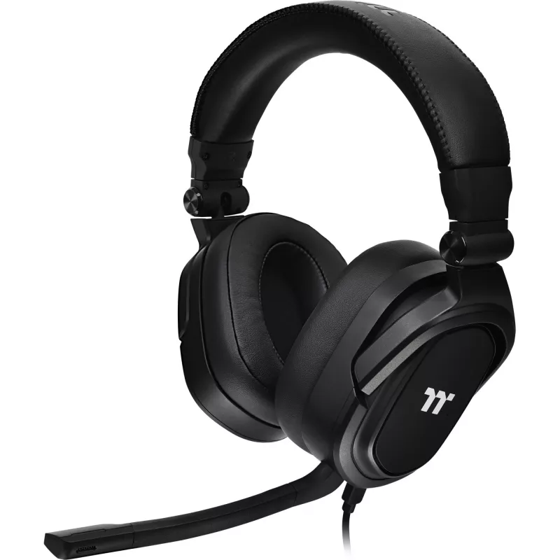 Tt eSPORTS Argent H5 - Headset - Over-Ear - Kabelgebunden - 3,5-mm-Stecker - Schwarz (GHT-THF-ANECBK-30)