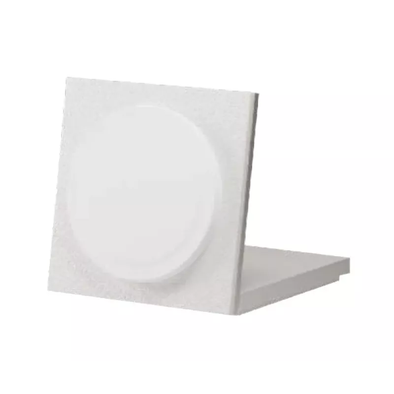 Wireless Charger native union Rise Solo Qi2 Wireless Charger Sandstone Indoor USB Smartphone kompatibel hellgrau