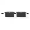 Kabelloses HDMI-KVM-Extender-Set DIGITUS DS-55360 – Sender & Empfänger, kabellos, 100 m, 4K/60 Hz, HDMI, USB-A/USB-C