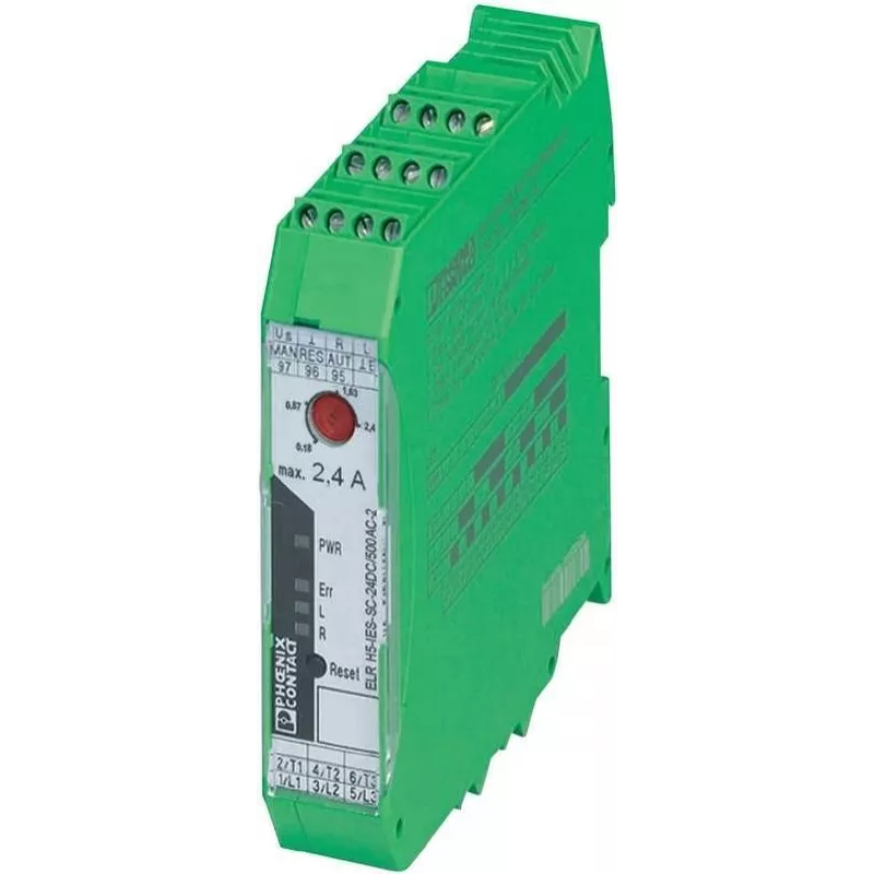 Phoenix Contact 4-in-1 Hybrid-Motorstarter ELR H5-IES-SC- 24DC/500AC-2 Laststrom 2,4 A Schaltspannung 42 - 550 V/AC (2900414)