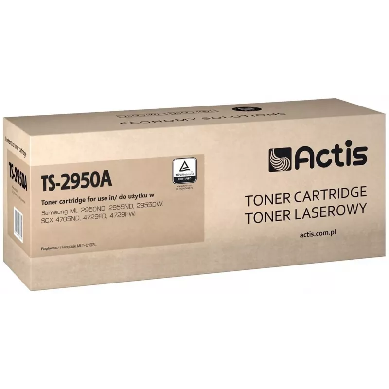 Actis TS-2950A Toner (Ersatz für Samsung MLT-D103L; Standard; 2500 Seiten; Schwarz)