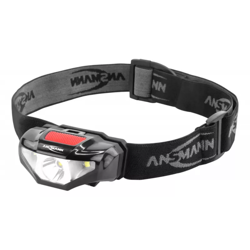 Ansmann HD70B - Stirnlampe - Schwarz - Acrylnitril-Butadien-Styrol (ABS) - Kunststoff - IP44 - LED - 1 Lampe