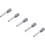 Aderendhülsen Rittal 4050.731 teilweise isoliert 0,75 mm² grau, Packung mit 500