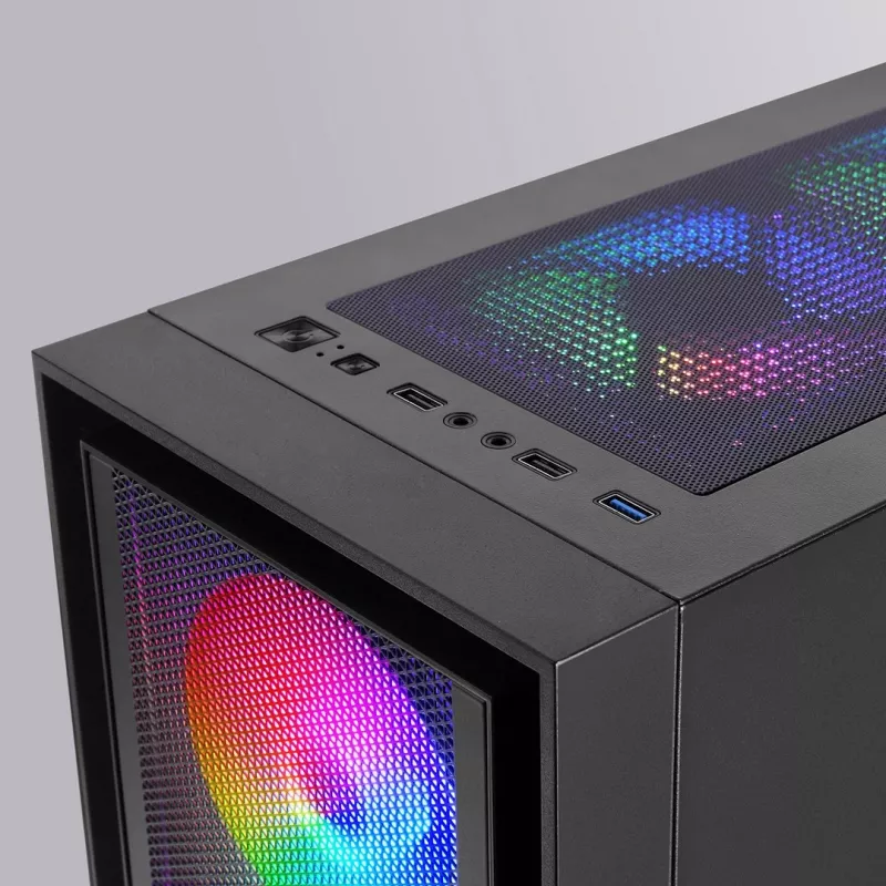 Mars Gaming MC-AIR Computergehäuse Midi Tower Schwarz