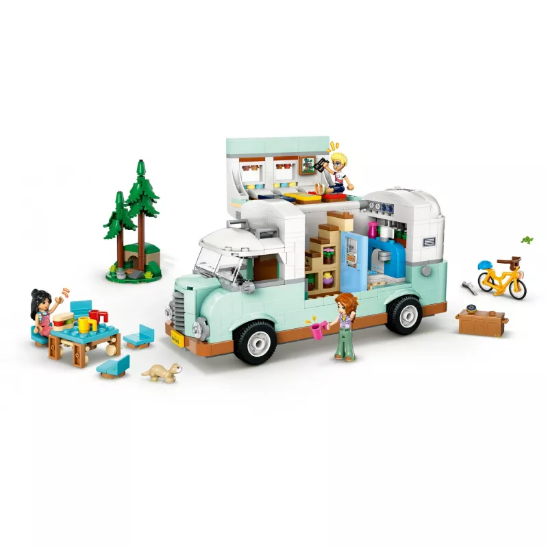 LEGO Motor Home Set 42663 — LEGO Friends Wohnmobil, 778 Teile, 3 Mini-Puppen, ab 7 Jahren