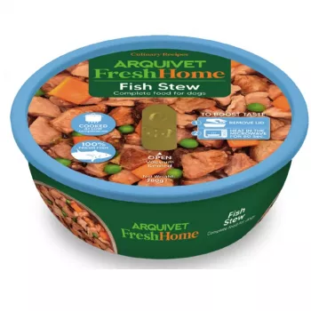 Nassfutter für Hunde ARQUIVET Fresh Home Gulasz Rybny 280 g — Fischgeschmack, getreidefrei, Alleinfutter