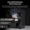 Corsair iCUE LINK RX120 MAX 120mm Gehäuselüfter - Schwarz