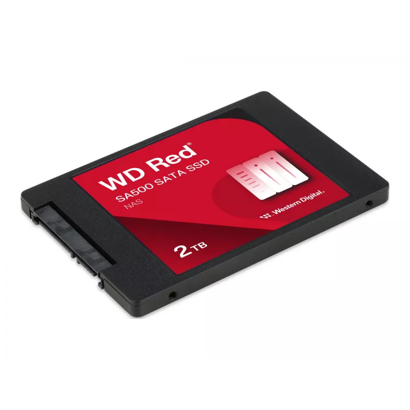 SSD-Laufwerk Western Digital Red SA500 2TB 2,5 Zoll SATA III, 3D-NAND, NAS