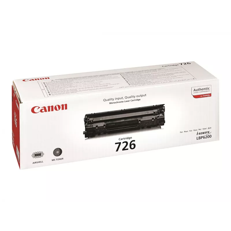 Tonerkartusche Canon CRG-726 1 Stk. Schwarz 2400 Seiten