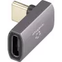 Renkforce USB4 USB-C Adapter[1x Stecker - 1x Buchse] RF-3778586 8K UHD 90° (RF-3778586)
