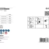 Bosch HSS Twist Drill Bits Cobalt Sets, Cutter, Hartkeramik, Fliese, 1,2 cm, Bosch, Silber, 4 Stück(e)