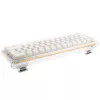 Ducky One 3 Aura White Mini Gaming-Tastatur, RGB-LED - MX-Silent-Red