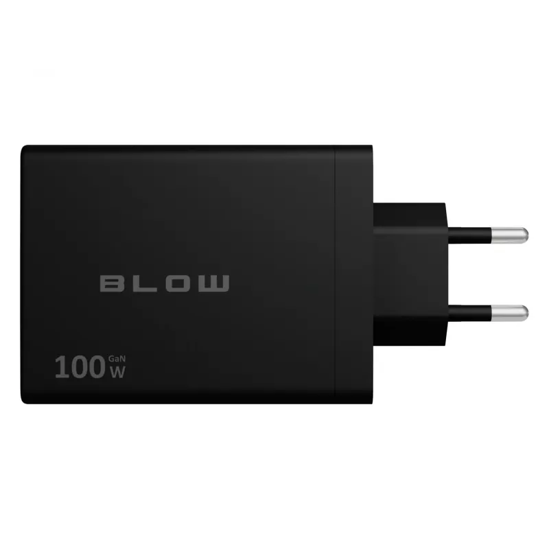 Wandladegerät BLOW 4×USB-C PD 100W GaN, 4 Ports, PD 3.0, PPS, 200–240V Eingang