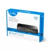 Netzwerk-Switch Cudy FS1006P Fast Ethernet 6-Port (4 PoE, 1 PoE+) 10/100 Mbit/s, 1,2 Gbit/s Bandbreite, Metallgehäuse, Rack-/Wandmontage
