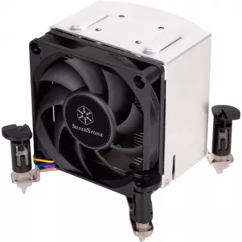 SilverStone Argon Serie AR10-115XP - Prozessorkühler - (LGA1156-Sockel, LGA1155-Sockel, LGA1150-Sockel, LGA1151-Sockel) - Aluminium und Kupfer - 70 mm