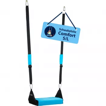 Schaukelsitz HUDORA Comfort small — Kinderschaukelsitz, blau/schwarz, Modell 72180
