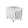Rackschrank LANBERG FF01-8015-23SL 19 Zoll 15 HE, grau, perforierte Fronttür