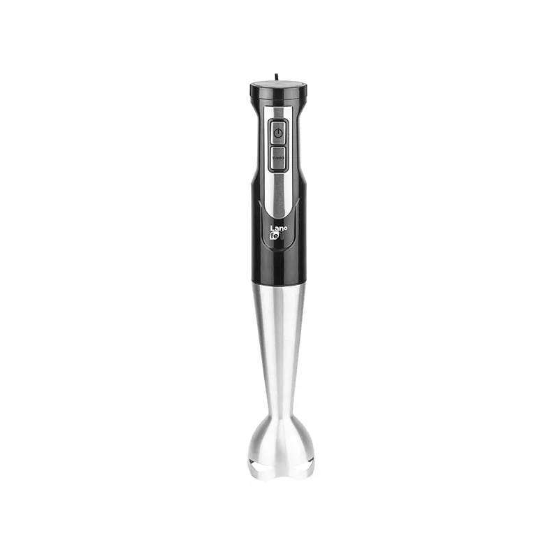 Hand-Stabmixer LAFE BRK-003A, 800 W, schwarz/silber, Edelstahlklinge, 0,6-L-Schüssel, 0,5-L-Krug