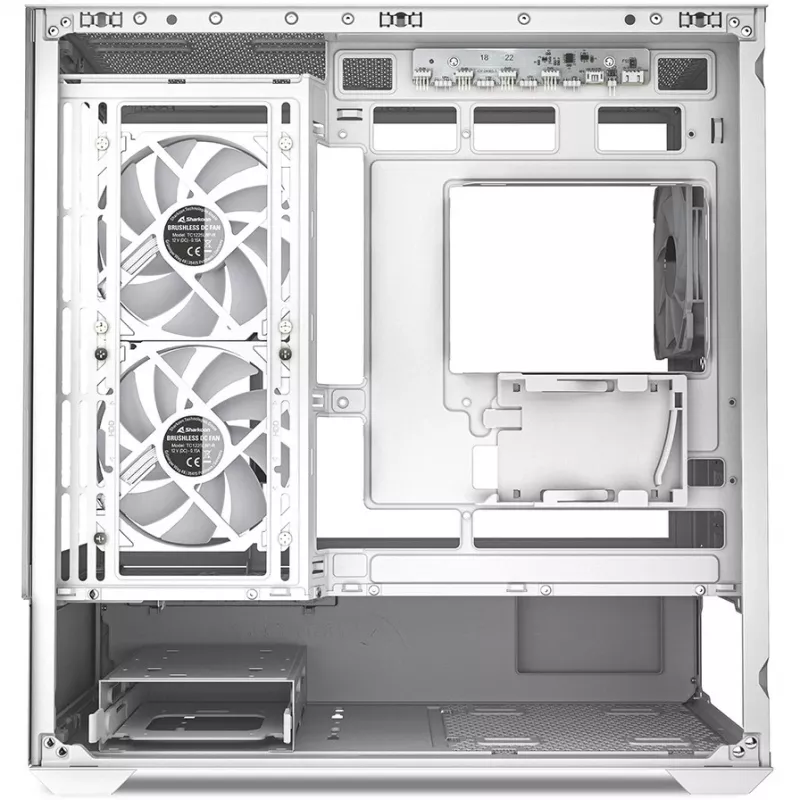 PC-Gehäuse Sharkoon MK6 RGB Midi Tower Schwarz