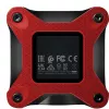 Externe SSD ADATA SD620 1 TB, tragbar USB 3.2 Gen 2 (Micro-USB B), Lesegeschwindigkeit 520 MB/s, Schreibgeschwindigkeit 460 MB/s, stoßfest, Rot