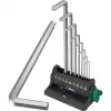 Wera 05022102001 Sechskantschlüssel-Set, L-Form, metrisch, 9-tlg.
