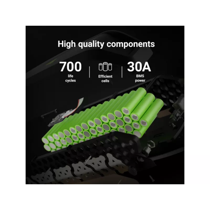 Akku Grün Cell EBIKEGCF02 48V 13000mAh Lithium-Ionen