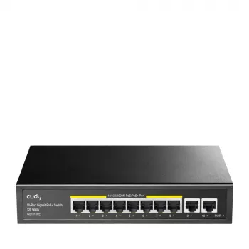 Cudy GS1010PE Netzwerk-Switch Gigabit Ethernet 10 Ports PoE Schwarz