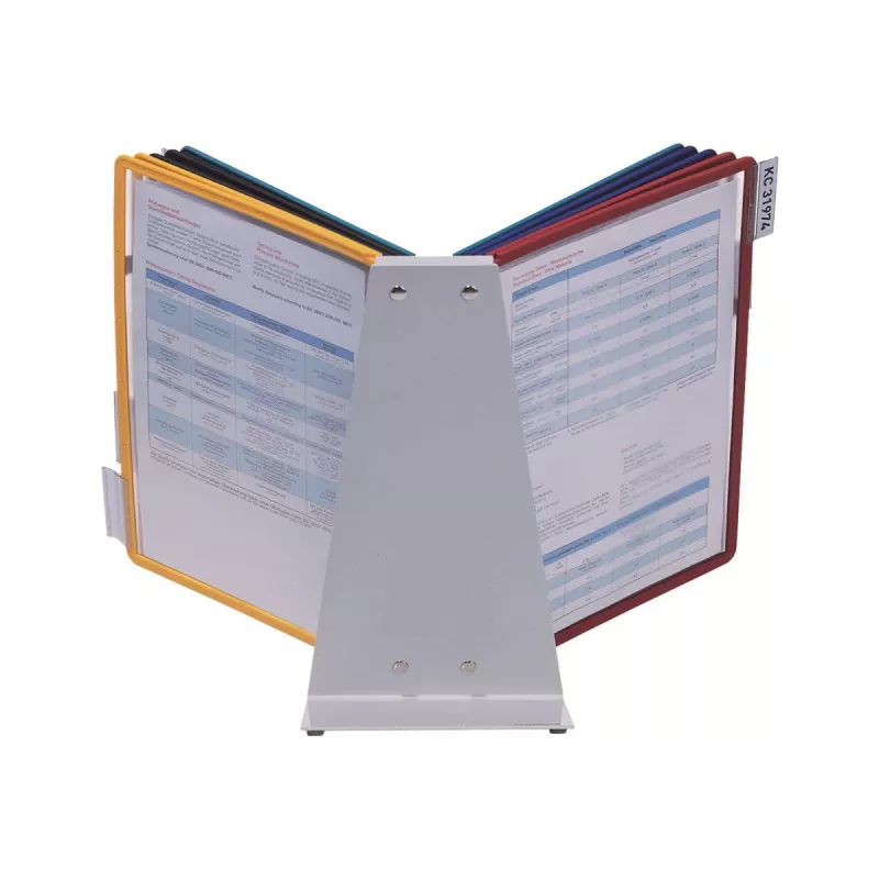 Dokumenten-Display-Karussell Schreibtisch Hochformat A4 Durable VARIO