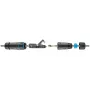 Goobay Outdoor (IP68) Netzwerkkabelverbinder, CAT 6A Ungeschirmt, UTP – staubdicht und wasserdicht, Anschlussleiste für LSA-Montage (werkzeugfrei) (44416)