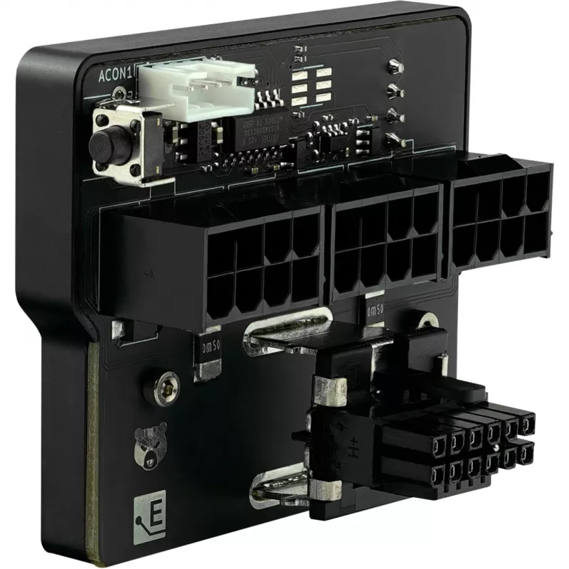 PCIe-Stromkabeladapter Thermal Grizzly TG‑WV‑P38H1R 1×12VHPWR auf 3×8‑pin (umgekehrt), schwarz