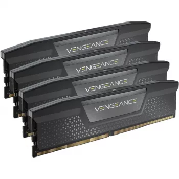 DIMM 96 GB DDR5-5600 (4x 24 GB) Quad-Kit, Arbeitsspeicher schwarz, CMK96GX5M4B5600C40, Vengeance, INTEL XMP