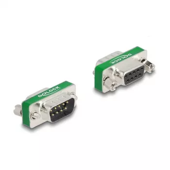 DeLOCK RF/EMI Entstörfilter D-Sub 9-polig Stecker auf Buchse vergoldet