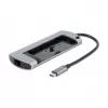 Dockingstation DeLOCK USB Type-C Dockingstation mit M.2-Steckplatz