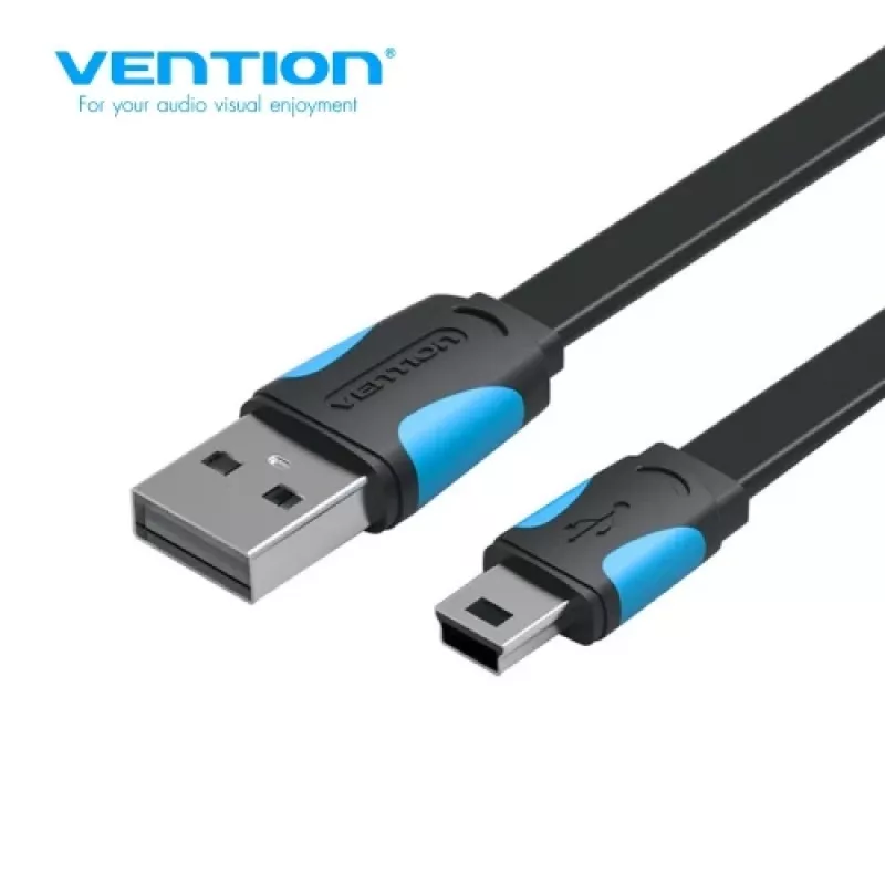 Vention VAS-A14-B200 Kabel USB 2.0 A Stecker - USB 2.0 B Mini Stecker, 2 m