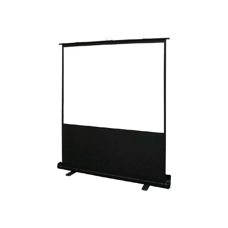 Projektionsleinwand Elite Screens ezCinema 2 — 107 Zoll (2,72 m) 16:9, sichtbare Breite 2,37 m, Höhe 133,6 cm, Weiß/Schwarz