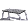 Trittstufe Krause 805027, Aluminium 2 Stufen, max. Belastung 150 kg, 680 mm Länge, 41 cm Höhe