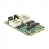 DeLOCK 95244 Mini PCIe serieller Adapter - 4 x RS-232