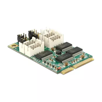DeLOCK 95244 Mini PCIe serieller Adapter - 4 x RS-232