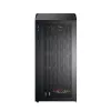 Montech X5M (B) Micro Tower PC-Gehäuse – Micro-ATX/Mini-ITX, 3x120mm vorne, 1x120mm hinten, unterstützt ATX-Netzteile, 2x3,5 Zoll + 4x2,5 Zoll, Schwarz